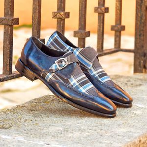 Single Monk — patina Goodyear welt