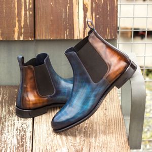 Chelsea Boot Classic — patina Goodyear welt