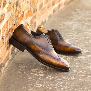 Full Brogue — patina Goodyear welt