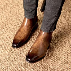 Chelsea Boot Classic — hand-applied patina