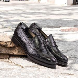 Exotic skin Loafer — alligator